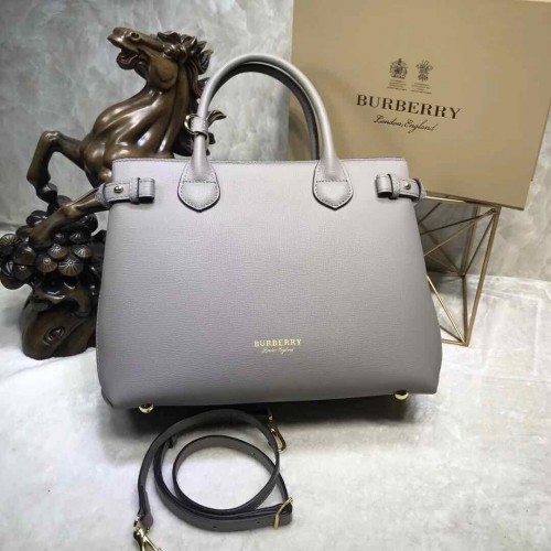 BurBerry Sac fourre-tout en cuir 5559 gris