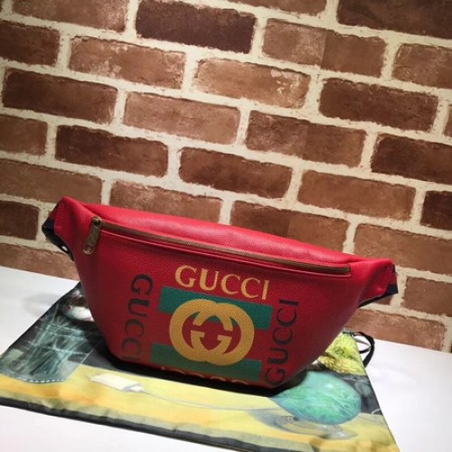 Gucci Pochette En Cuir De Veau A493869 Rouge
