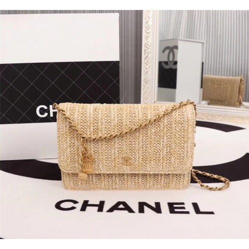 Sac bandoulière Chanel WOC Original Leather Flap B33814