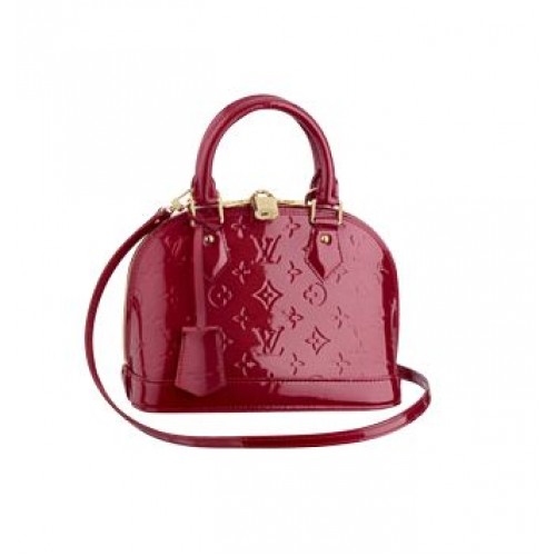 Louis Vuitton Monogramme Vernis Alma BB M91606