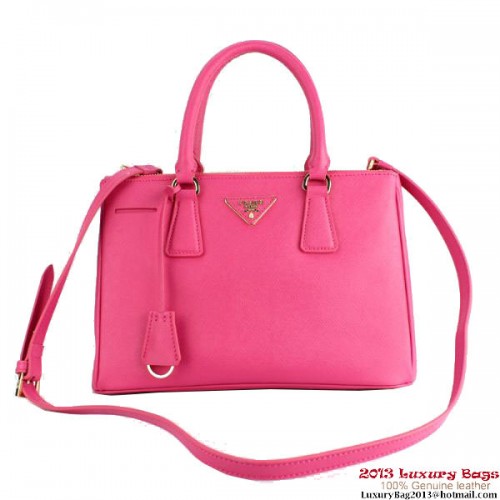 2013 Prada Saffiano sac fourre-tout 1801 pêche