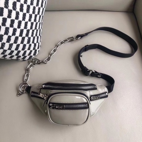 Alexander Wang mini-poche en cuir 0002 gris