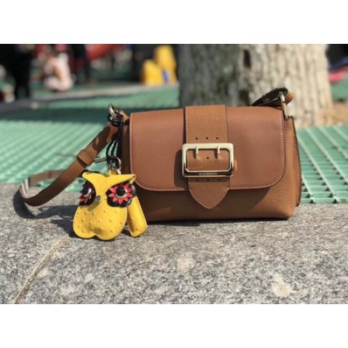 BURBERRY Hampshire sac bandoulière en cuir à carreaux vintage 6101 marron