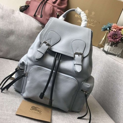 BURBERRY Sac à dos en cuir 48791 gris