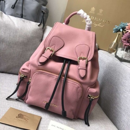 BURBERRY Sac à dos en cuir 48791 rose