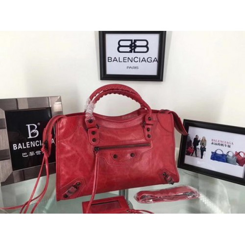 Balenciaga Classic City Sacs B084332 Rouge