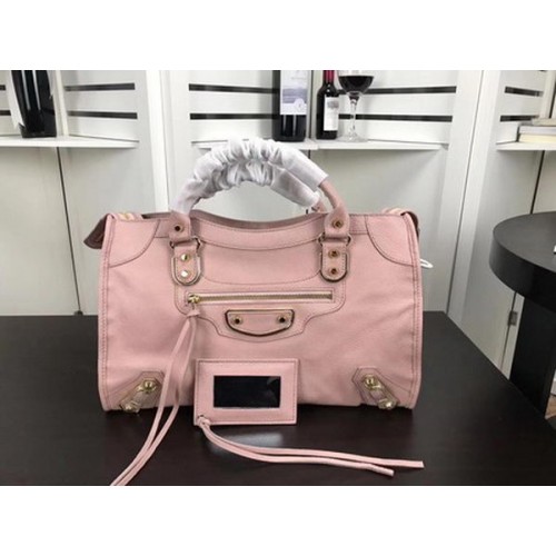 Balenciaga Giant City Gold Studs Sac à main B084334 Rose