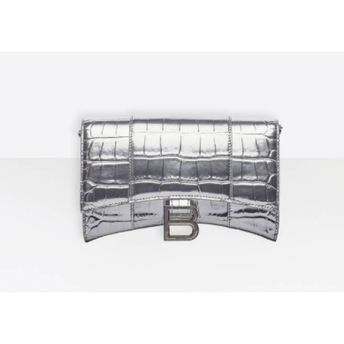 Balenciaga SAC CHAÎNE SABLIER B164497 Argent