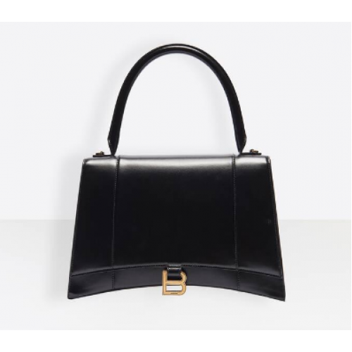 Balenciaga HOURGLASS SAC À MAIN MOYEN B108892 noir