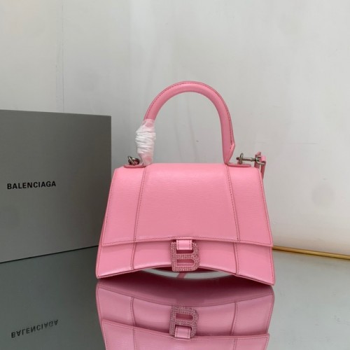 Balenciaga HOURGLASS PETIT SAC À MAIN SUPÉRIEUR 592834 ROSE