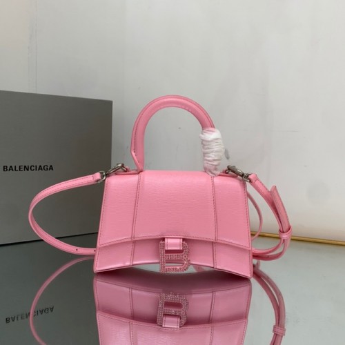 Balenciaga HOURGLASS PETIT SAC À MAIN SUPÉRIEUR 59353 rose