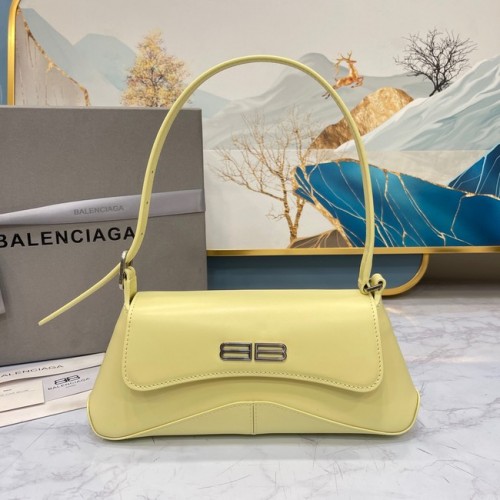 Balenciaga HOURGLASS PETIT SAC À MAIN SUPÉRIEUR 6008 jaune