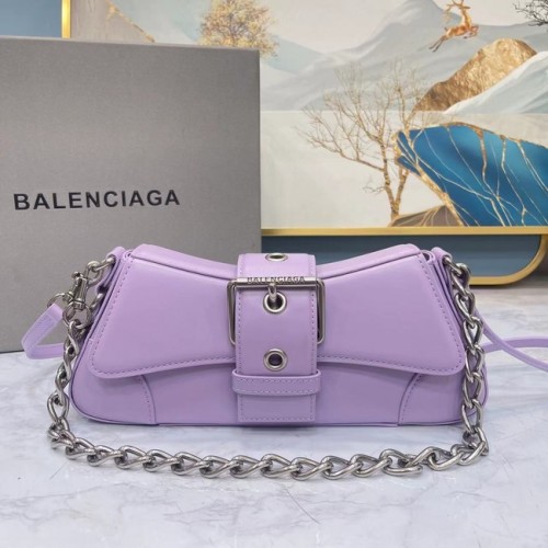 Balenciaga HOURGLASS PETIT SAC À MAIN SUPÉRIEUR 6088 violet