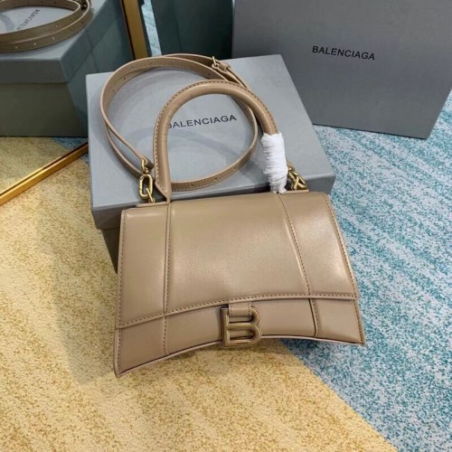 Balenciaga HOURGLASS PETIT SAC À MAIN SUPÉRIEUR B108895-1 abricot