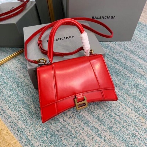 Balenciaga HOURGLASS PETIT SAC À MAIN SUPÉRIEUR B108895-1 rouge