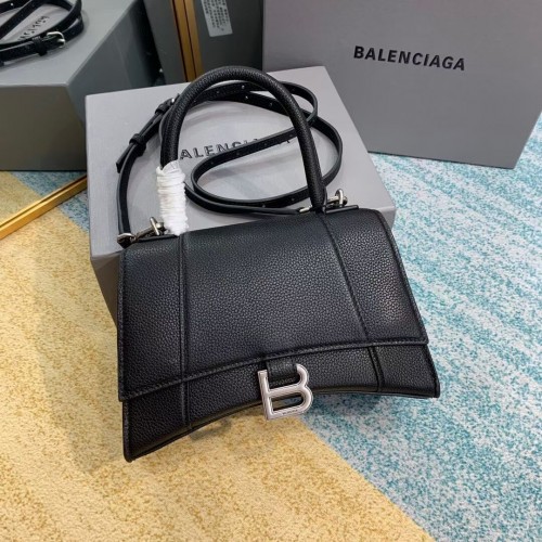 Balenciaga HOURGLASS PETIT SAC À MAIN SUPÉRIEUR B108895 noir