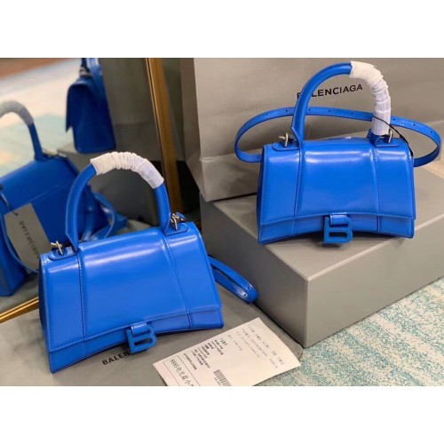 Balenciaga Original Cuir 25955 Bleu