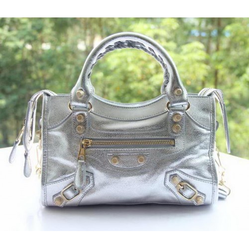 Balenciaga mini Classic First Sac B300295 Argent