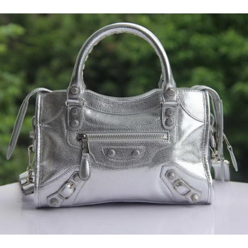 Balenciaga mini Classic First Sacs B300295 Argent