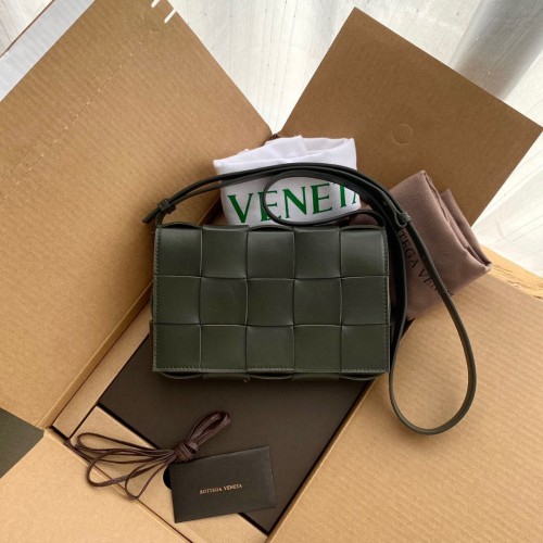 Bottega Veneta SAC CASSETTE 578004 Vert Foncé