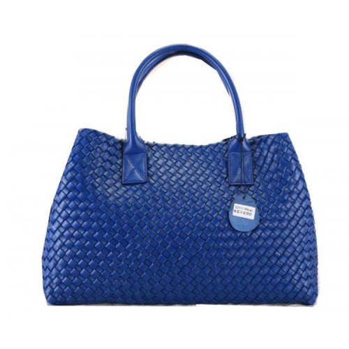 Bottega Veneta Cabat Sacs fourre-tout moyens BV5211 Bleu