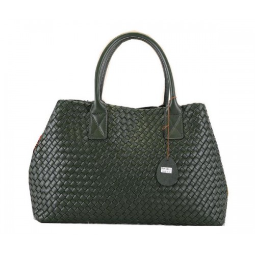 Bottega Veneta Cabat Sacs fourre-tout moyens BV5211 Vert