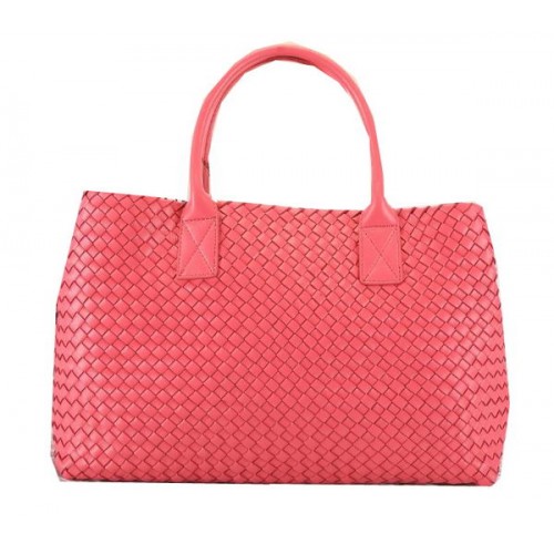 Bottega Veneta Cabat Sacs fourre-tout moyens BV5211 Rouge clair