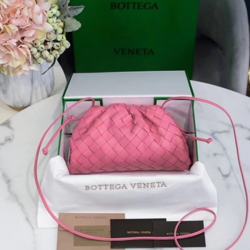Bottega Veneta MINI POCHETTE 585852 Poudre de fleur de cerisier