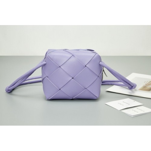 Bottega Veneta Mini Cassette Camera Bag 701915 Violet