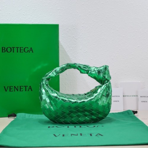 Bottega Veneta Mini sac à main en cuir tressé 651876 Perruche