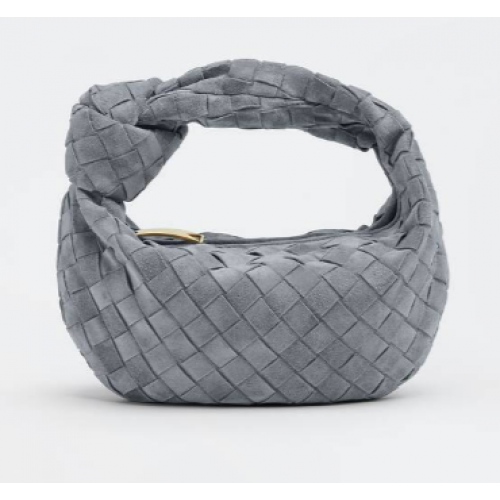Bottega Veneta Mini sac à main en daim intrecciato 651876V1 THUNDER