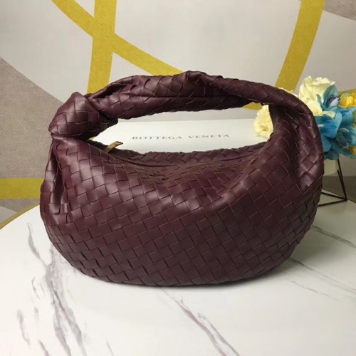 Bottega Veneta Original Weave Sac en cuir BV4589 Bordeaux