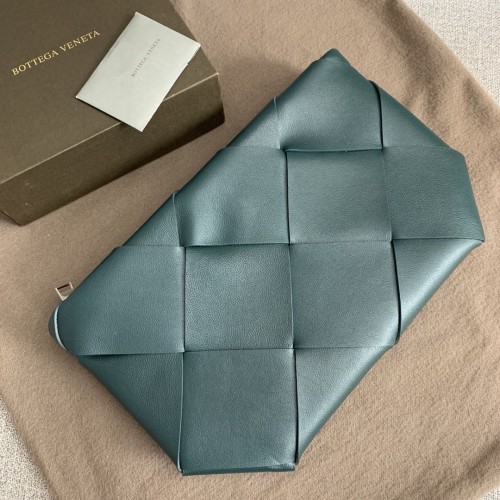 Bottega Veneta Original Weave Sac en cuir BV4599 vert