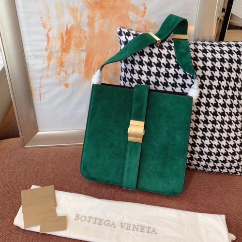 Bottega Veneta Original cuir velours 578344 vert