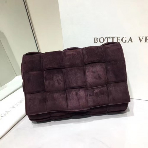 Bottega Veneta SAC CASSETTE REMBOURRÉ daim 591970 Fondant
