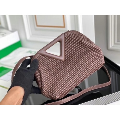 Bottega Veneta POINT 661986 marron foncé