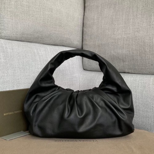 Bottega Veneta peau de mouton cuir d'origine 610524 noir