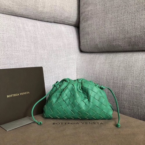 Bottega Veneta Mouton Tissage Original Cuir BV3693 Vert