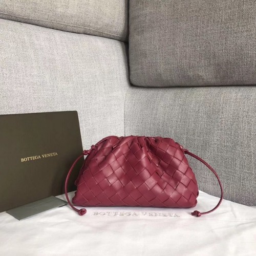 Bottega Veneta Mouton Tissage Original Cuir BV3693 Violet