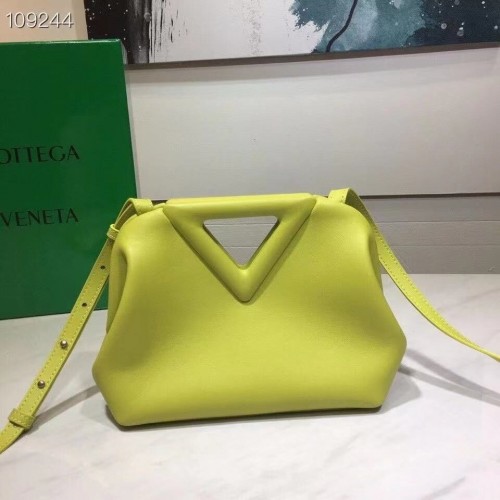 Bottega Veneta Small Point Top Hhandle Bag BV5693 Citron