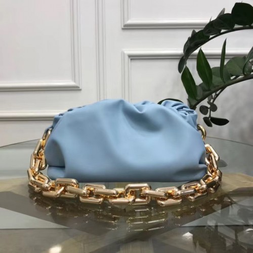 Bottega Veneta LA POCHETTE CHAÎNE 620230 BLEU CLAIR