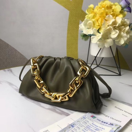 Bottega Veneta LA MINI POCHETTE CHAÎNE 620229 MOUTARDE