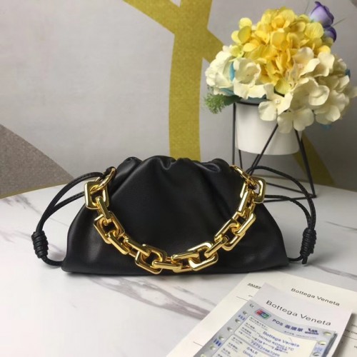 Bottega Veneta LA MINI POCHETTE CHAÎNE 620229 noir