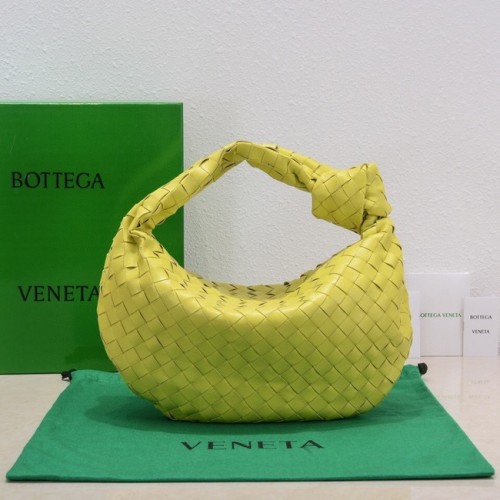 Bottega Veneta Teen Jodie 690225 Vert scintillant