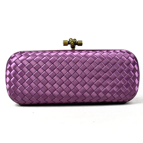 Vente chaude Bottega Veneta sac à main d'embrayage 8651 Violet