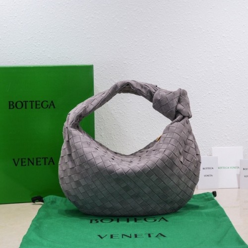 Bottega Veneta sac à main en daim tissé 690225 Thunder