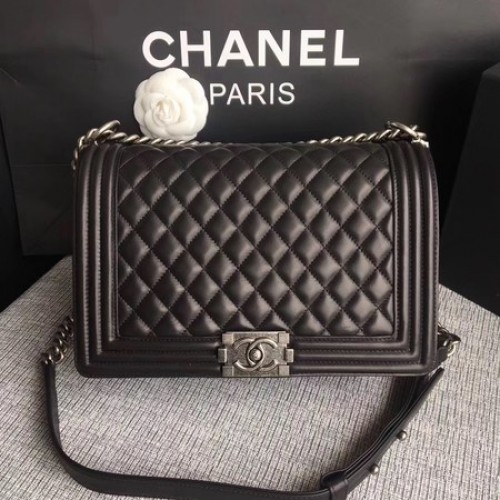Boy Chanel Flap Bags Cuir de Mouton Original A67088 Noir