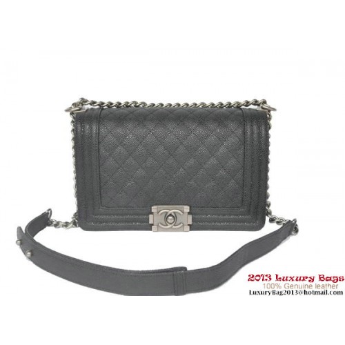 Boy Chanel Flap Sac à bandoulière Classic Cannage Patterns A67086 Noir