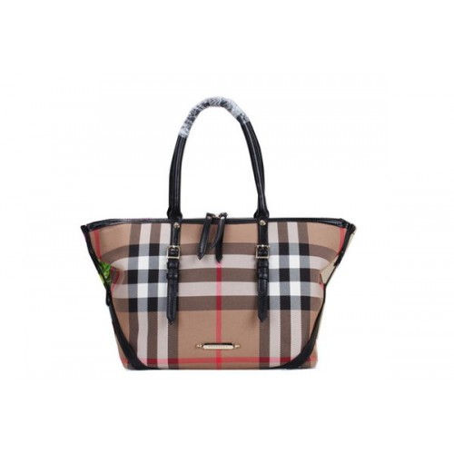 BurBerry House Check Saddlestitch Sac à bandoulière B20551 Noir