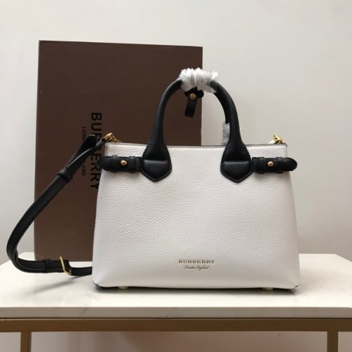 BurBerry Sac à bandoulière en cuir 40237 blanc